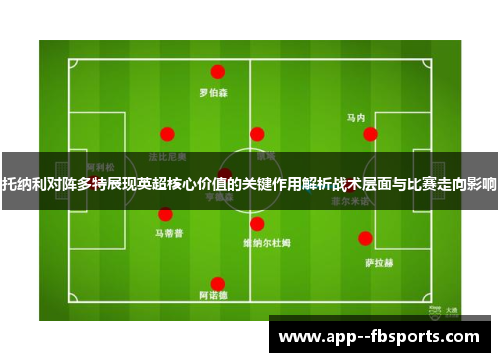 托纳利对阵多特展现英超核心价值的关键作用解析战术层面与比赛走向影响